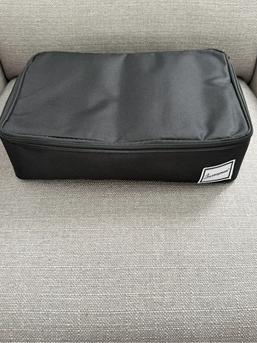 2 sets Black Rectangular Travel Organizer Pouch